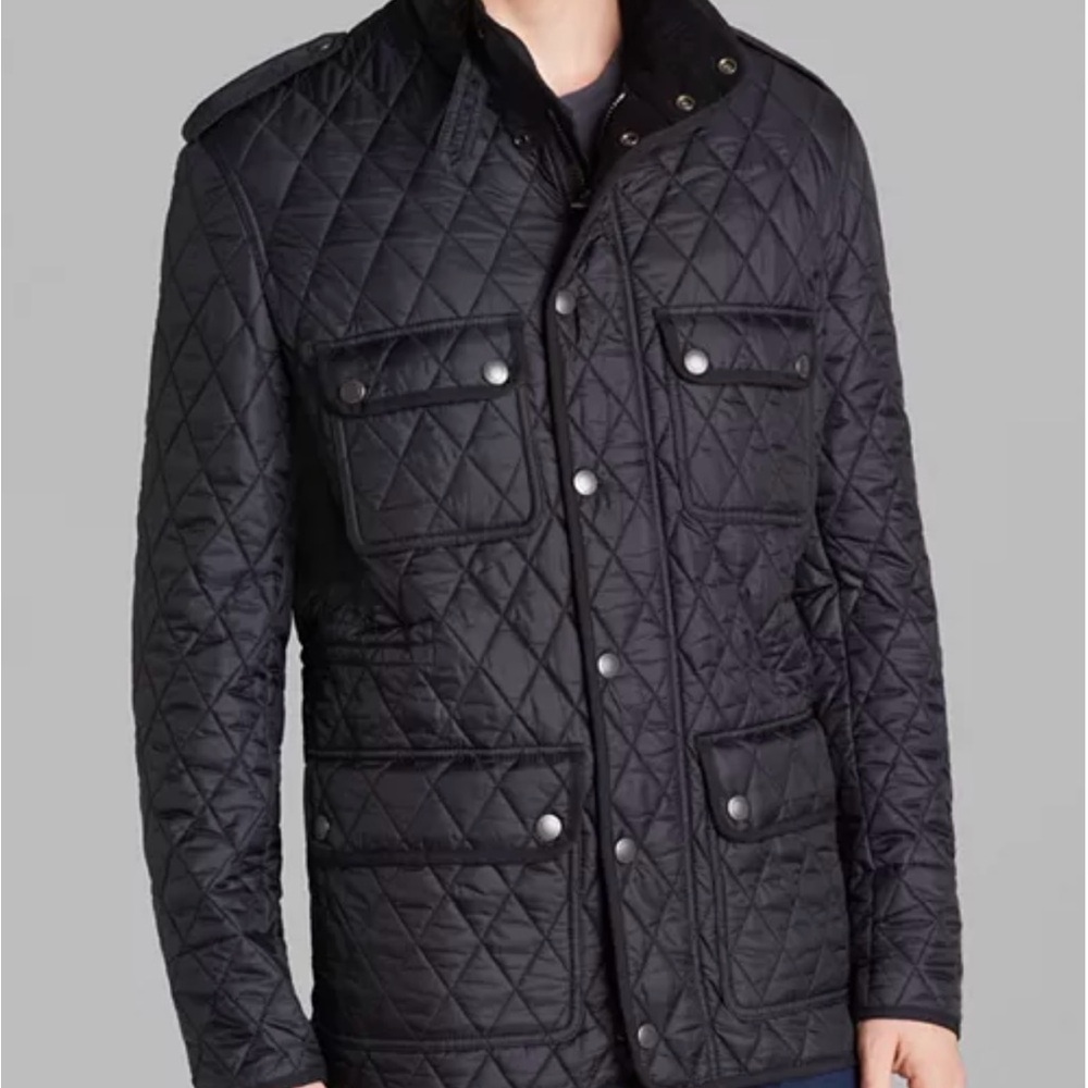 Burberry Quilted Black Puffer Jacket